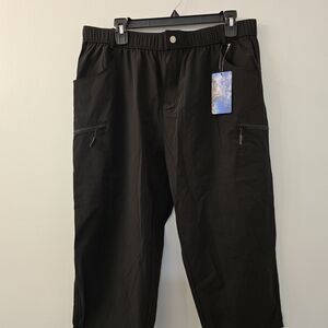 NWT Kuenlun Top Women's Lightweight Zip Hiking Cropped Pants - Size XL
